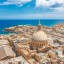 Temperatura del mare a Malta città per città