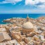 Temperatura del mare a Malta città per città